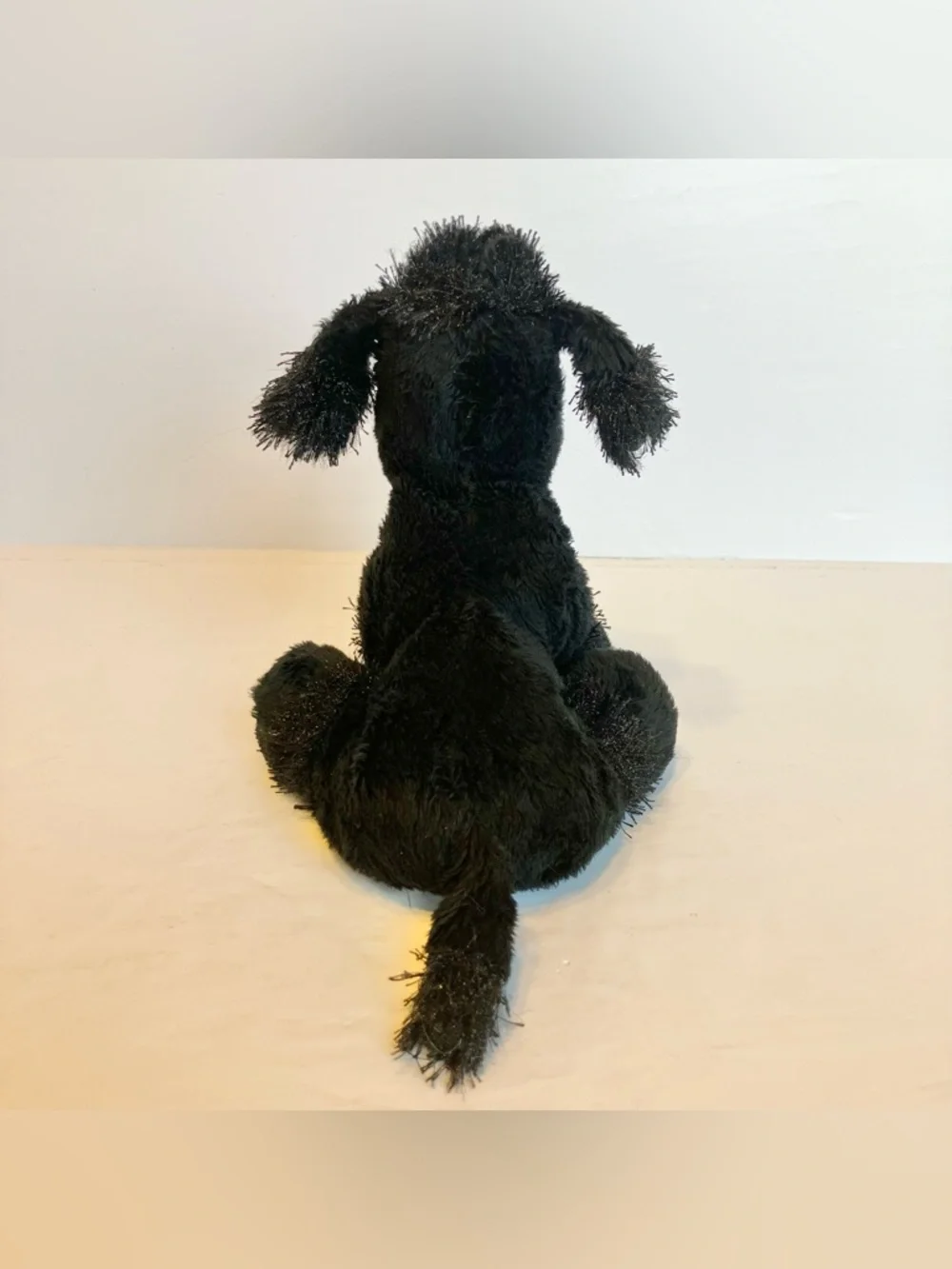 Ganz Webkinz Black Poodle & Lil‎ Kinz Black Poodle HM191 + HS191 Plush Set